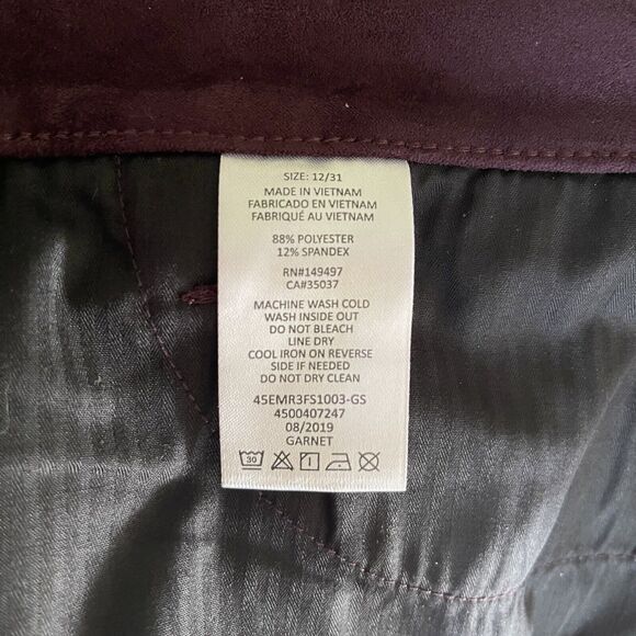 NEW SAM EDELMAN THE STILETTO HIGH RISE SKINNY ANKLE PANTS SIZE 12/31 - Picture 13 of 16